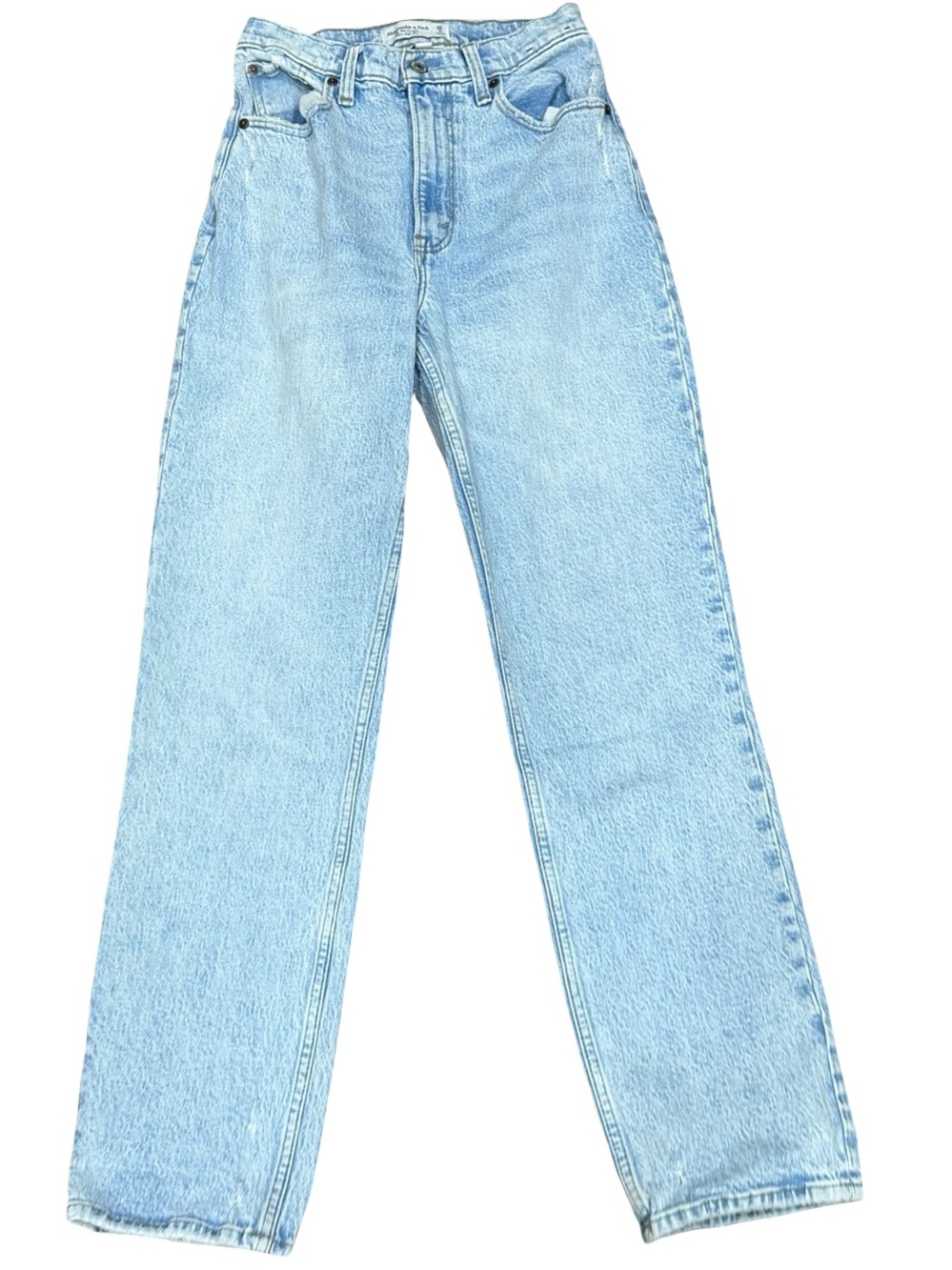 👖Abercrombie & Fitch Curve Love The '90s Straight Ultra High Rise Jeans Size 26